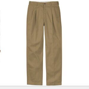 LL Bean Dark Khaki Chino Pants
